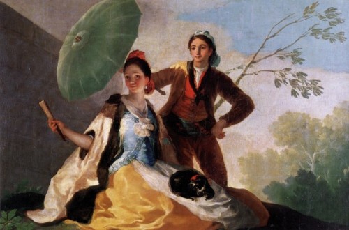 El Parasol 1777 - Goya